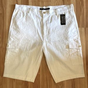 Sean John white shorts, size 38.